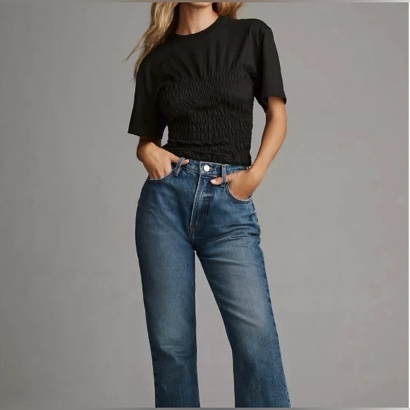 Frame Ruched Crop Top - Picture 5 of 10